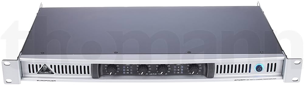 behringer EUROPOWER EPQ304 300W 4チャンネル BEHRINGER EPQ304 EUROPOWER 4チャンネル・パワーアンプ｜FULL-TEN