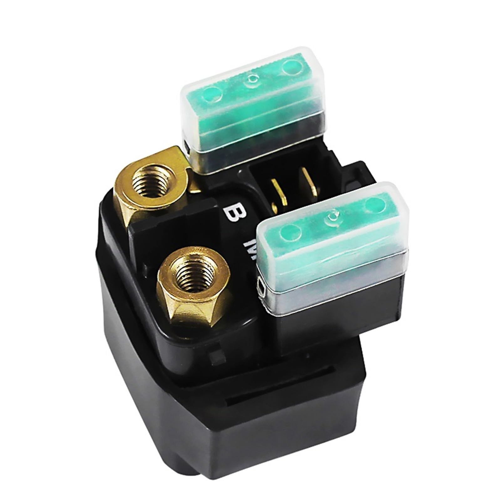 Relé de solenoide de arranque de motocicleta compatible con Yamaha FZ6R, FZ09, FJ09, MT03, MT09, YZF, R1, R6, R6S, R7, 750, FZS, 600, 800 y 1000. Relé motor moto(2 pcs)