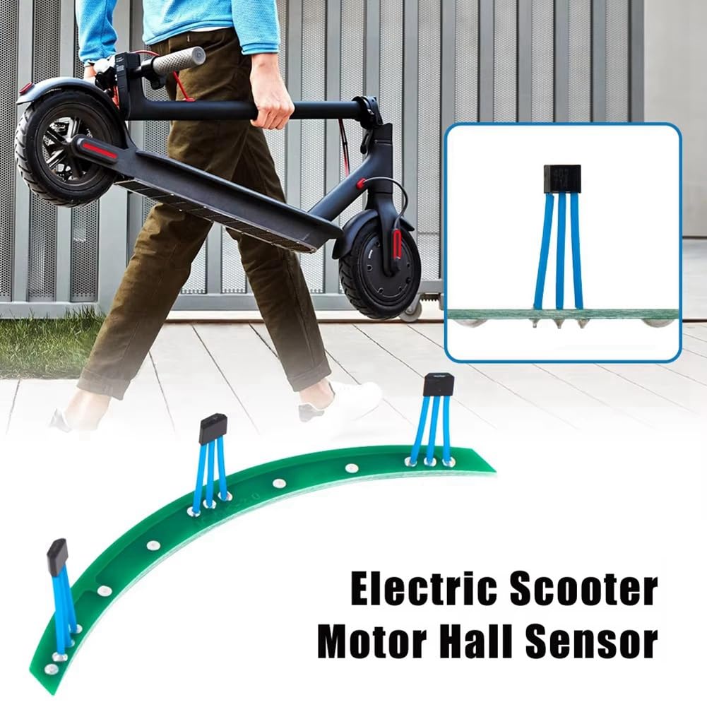 Scheda Sensore Hall per Monopattino Elettrico, Scheda PCB per Modulo Sensore Hall del Motore per Parti di Monopattino Elettrico M365 PRO Kick