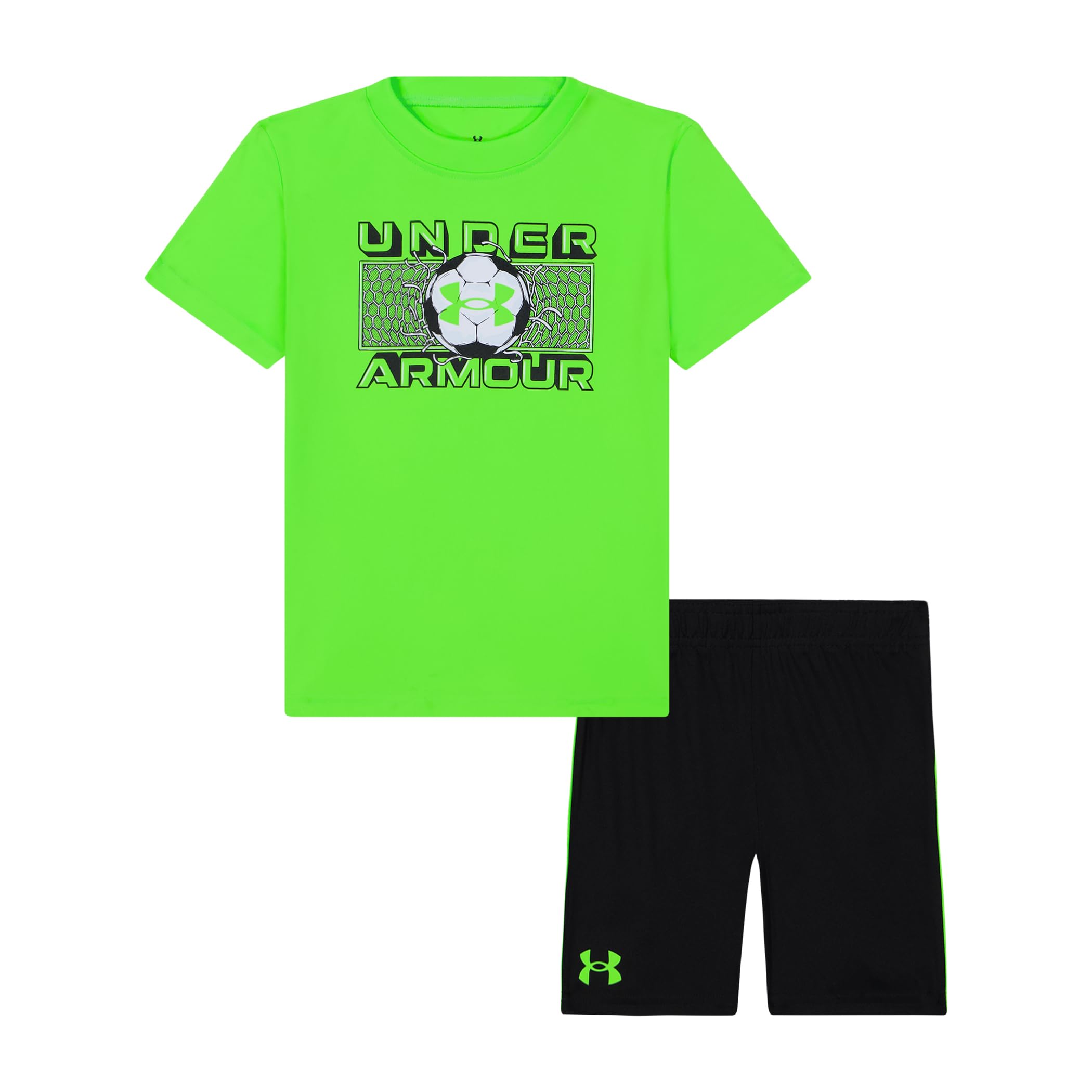 Under Armour Boys' 2-piece Short Sleeve Graphic T-Shirt and Shorts Set