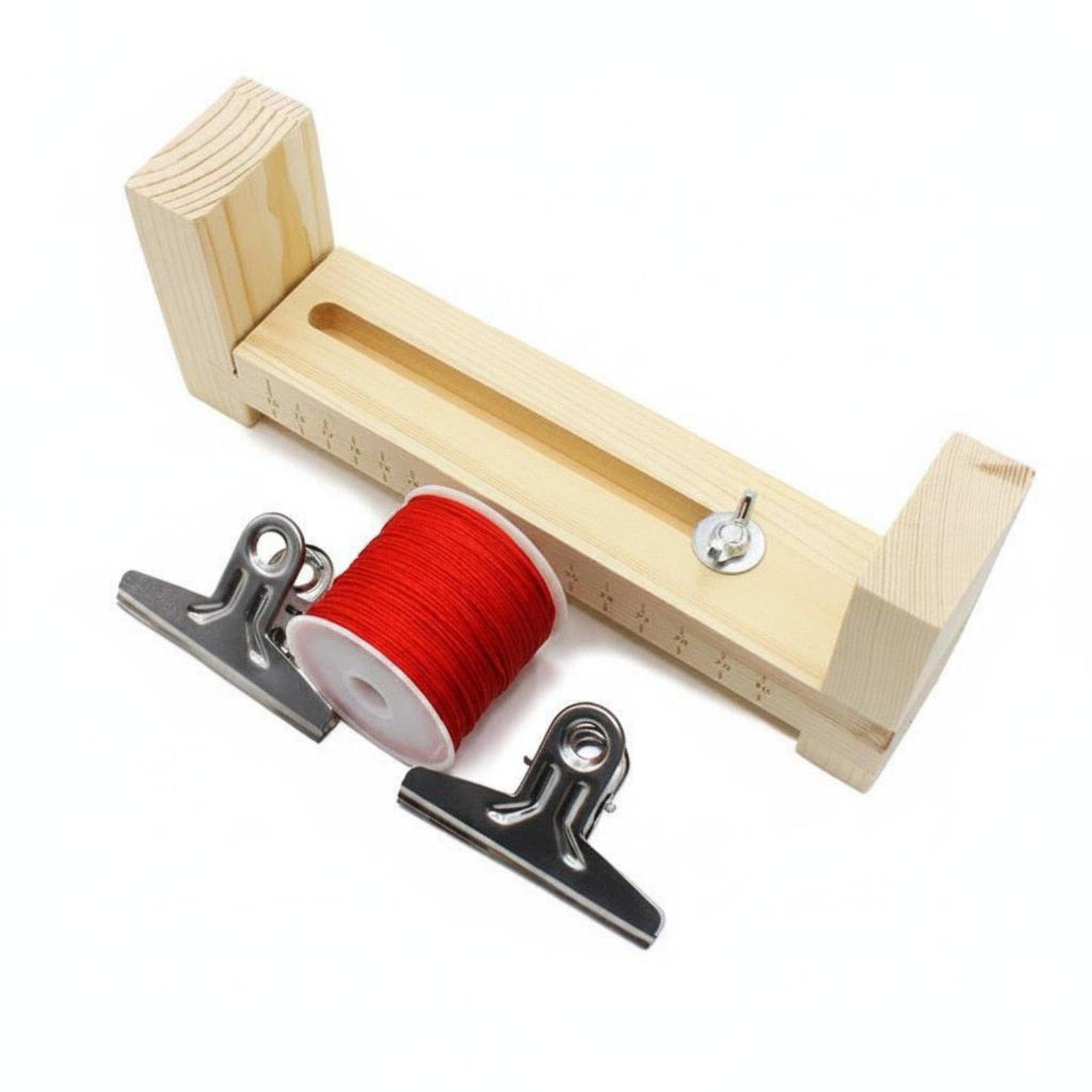 Wood Bracelet Loom Easy to Use DIY Bracelet Braiding Stand Clamp Design Cord Weaving Frame Set 2 No Packaging|Crafts| Needlecrafts & Yarn| Embroidery & Cross Stitch| Hand Embroidery Tools-image-9