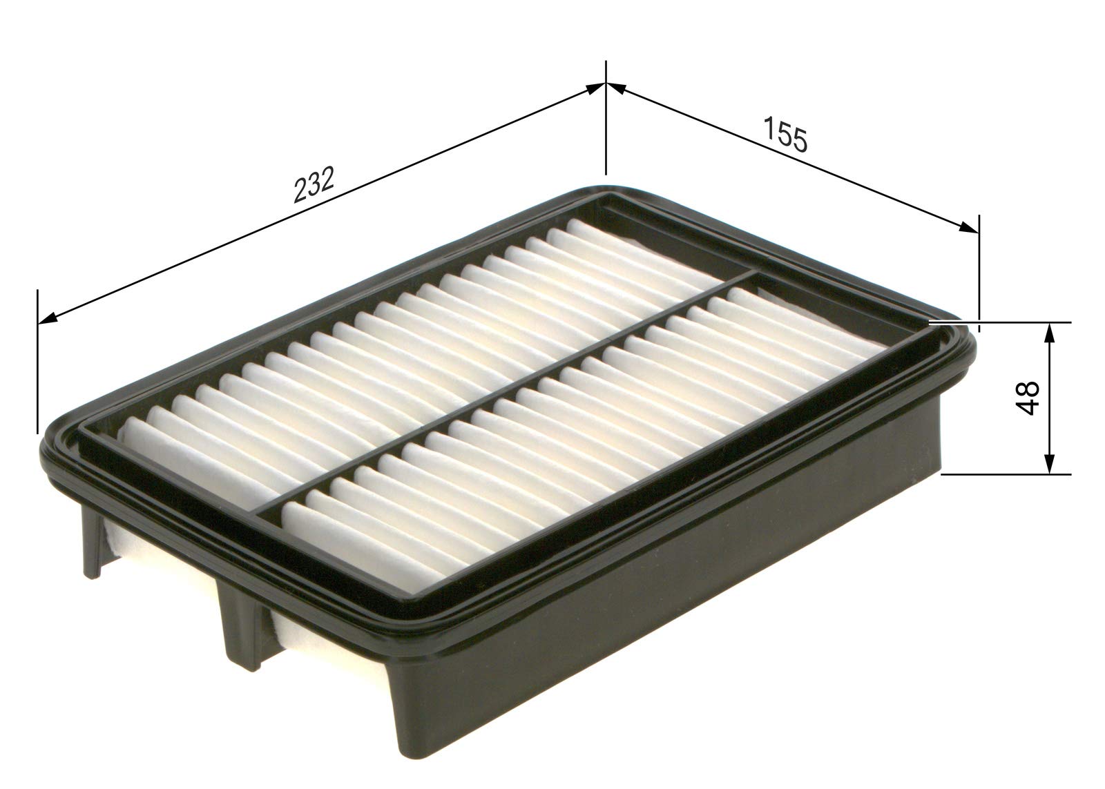 BOSCH Luftfilter F026400458