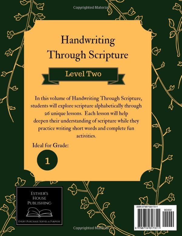 Handwriting Through Scripture: Level Two - Image 2