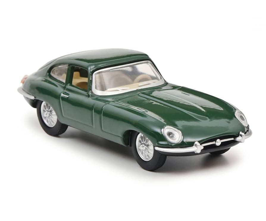 Amazon | シュコー 1/64 ジャガー Eタイプ 1962 グリーン SCHUCO