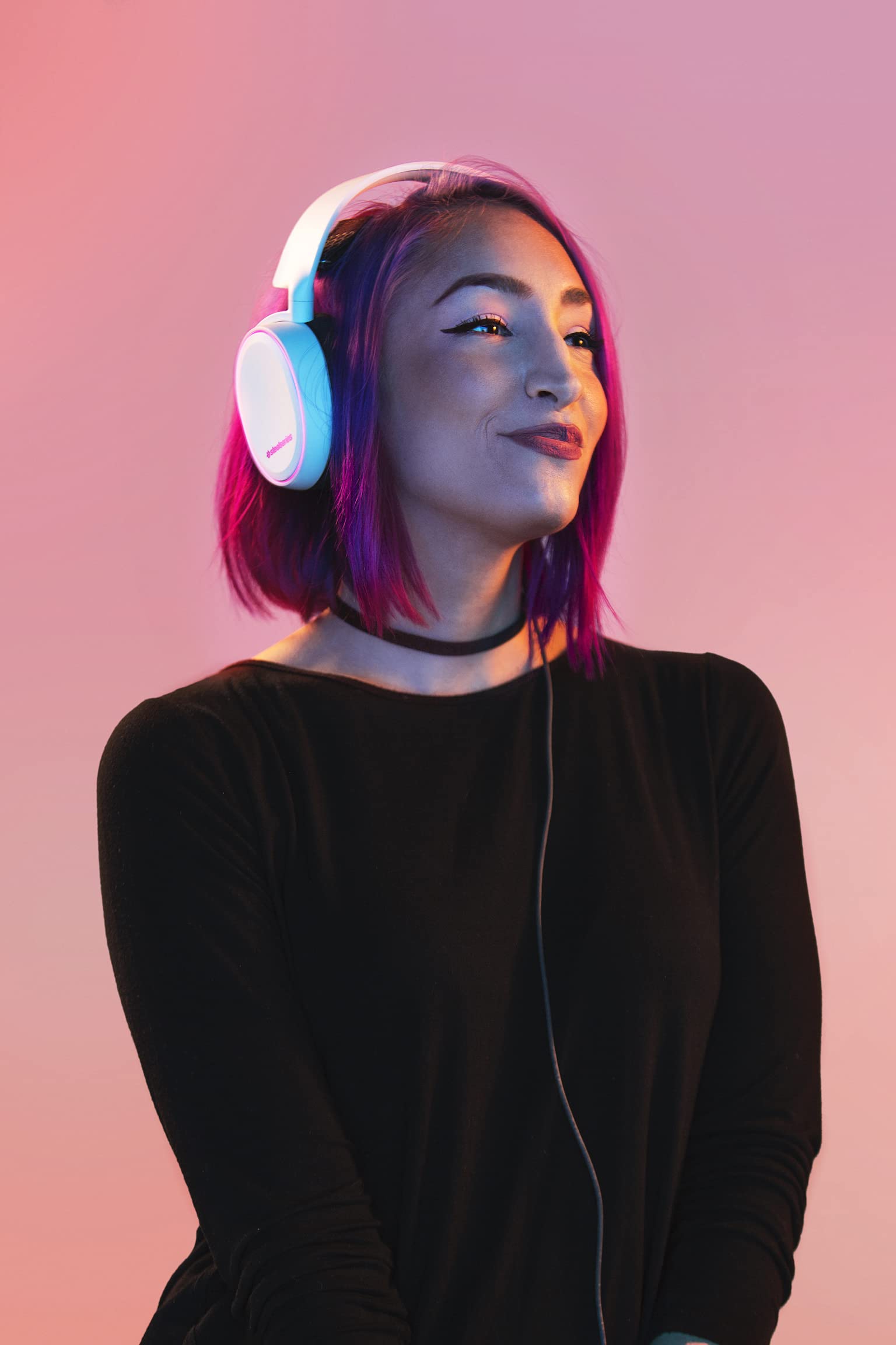 SteelSeries Arctis 5 Gaming Headset RGB-Beleuchtung DTS Headphone:X v2.0 Surround Weiß