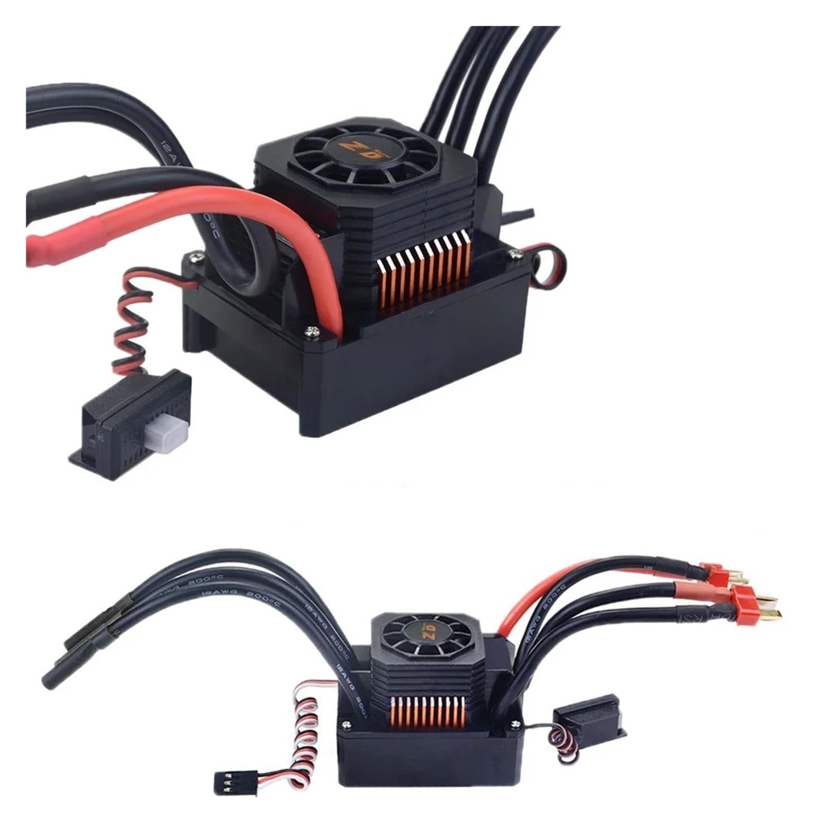 ZD Racing 1/7 DBX-07 150A Bezszczotkowy regulator elektryczny Samochód do driftu Oryginalne akcesoria 8604 EX-07 RC Racing