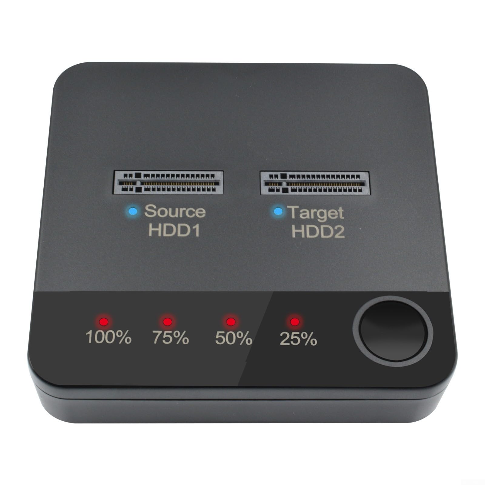 M.2 per stazione clone sata Offline Copy Dual Bay M.2 per stazione clone sata | Funzione di clonazione offline, nessun PC necessario, risparmio di tempo, funzionamento semplice, trasferimento dati sicuro