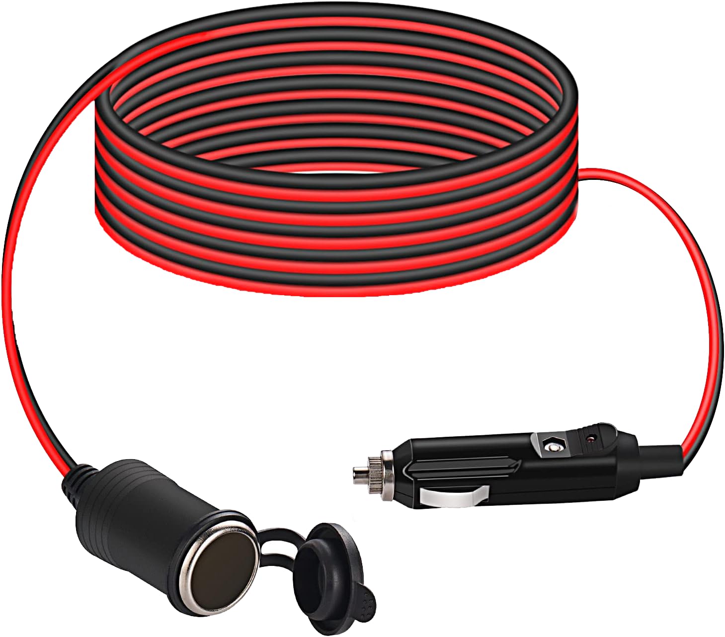 Dometic Voedingskabel  Aansluitkabel  Haaks Auto Aansteker Plug 12V DC 25x32x2050mm Koelbox 4450006735