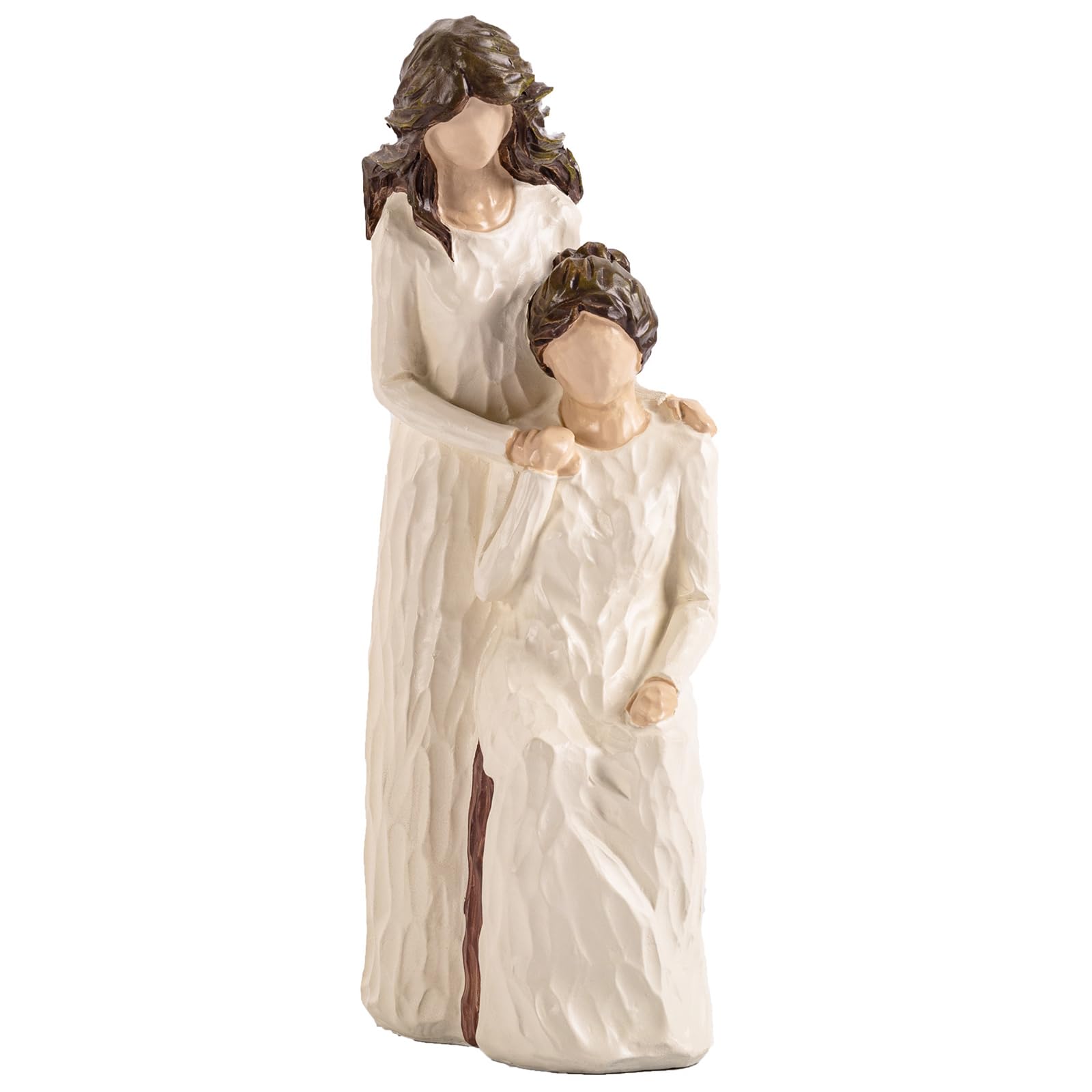 Elegondrar Gifts for Mom from Daughter, Mother and Daughter Figurines, Gifts for Mothers Day, Christmas, Birthday, Resin, 9.7" H