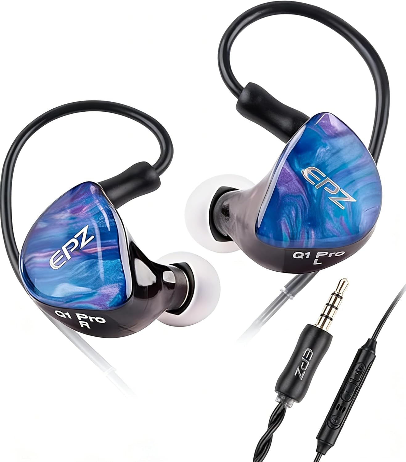 Amazon.co.jp: EPZ Q1 PRO インイヤーモニター HiFi 重低音イヤホン
