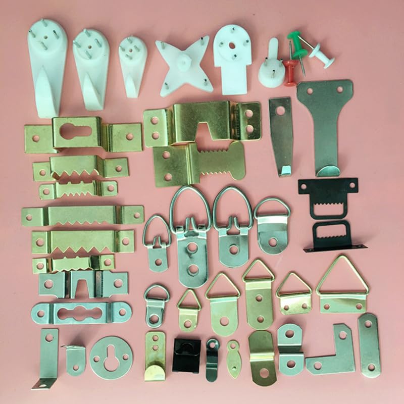 Image of Generic 20PCS / Special Cross-Stitch Hanging Picture Oil Painting Mirror Frame Hooks Hangers Furniture Corner Code Hardware Accessories - (Color: 3)