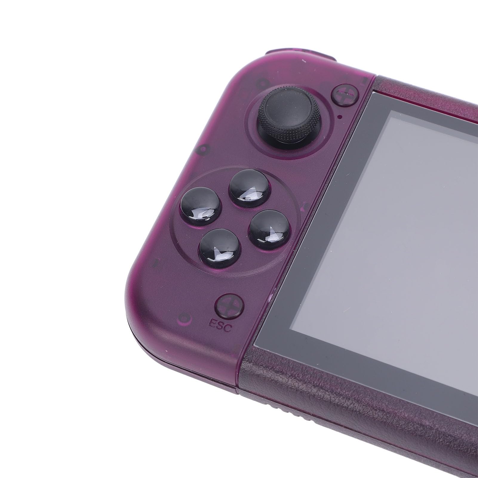 Cocoarm Console per Videogiochi retrò Portatile, Console per Videogiochi Portatile con Schermo IPS da 5 Pollici Joystick 3D Doppi USB C da 2 GB DDR4 64 GB per Giochi in Famiglia da Viaggio (Viola