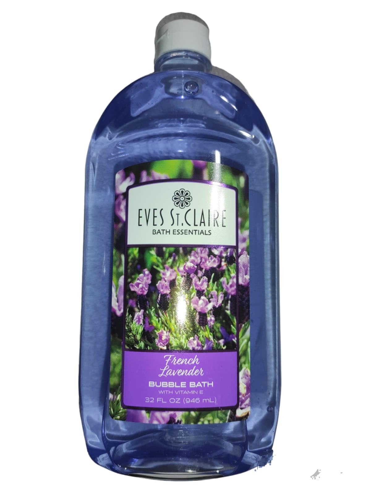 Generic Lavender Bubble Bath with Vitamin E, 32 fl oz Eves St. Claire, Blue