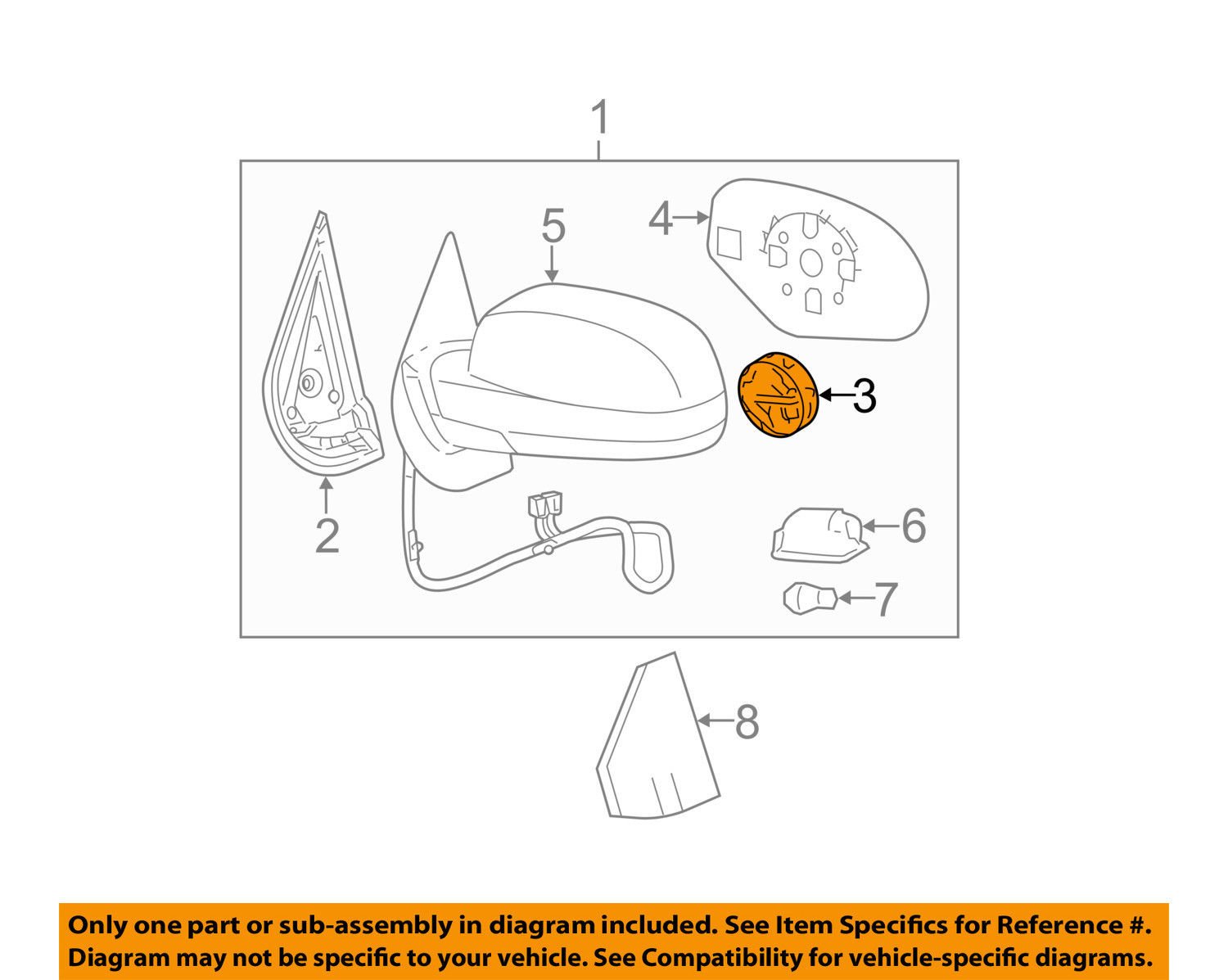 Amazon.com: GM OEM-Mirror Motor 25808704 : Everything Else