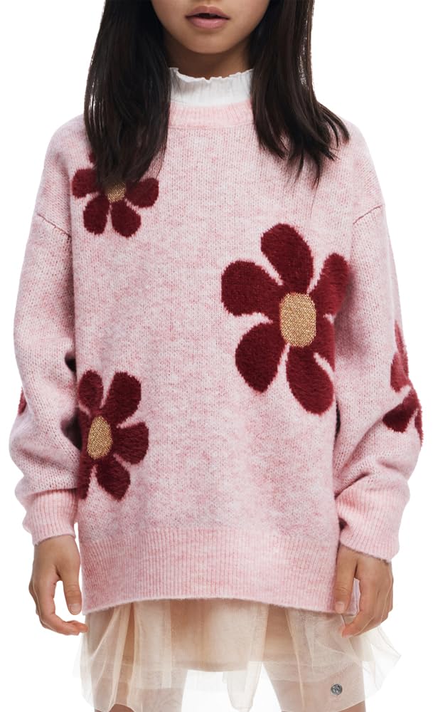 Desigual Jers_Flowers Sweatshirt Niñas