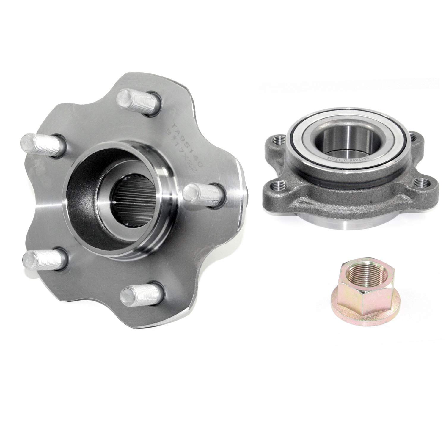 Amazon.com: DuraGo 29596138 Rear Wheel Hub Kit, 1 Pack : Automotive