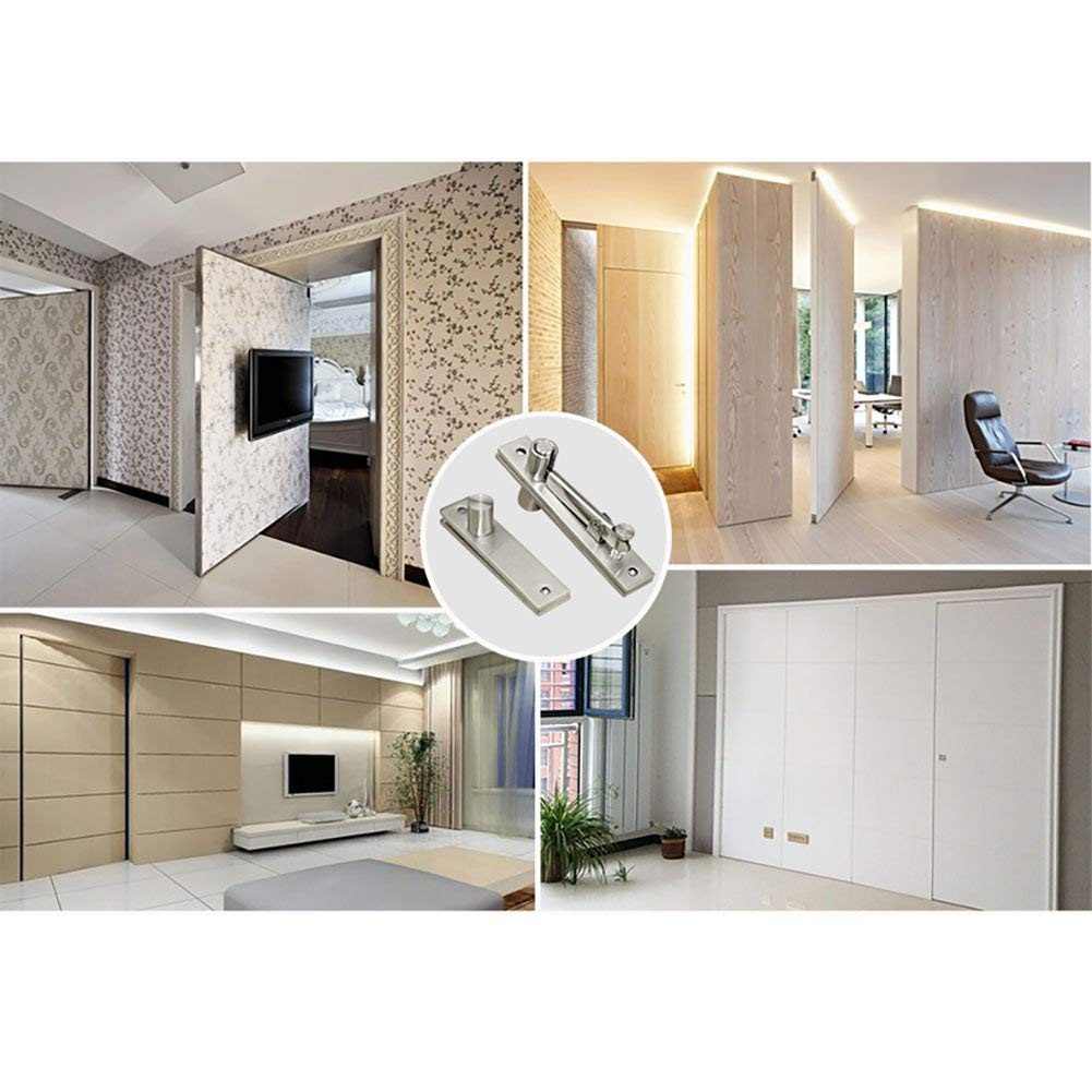 TamBee Door Pivot Hinge Heavy Duty Hidden Bookcase Hinges Secret Door