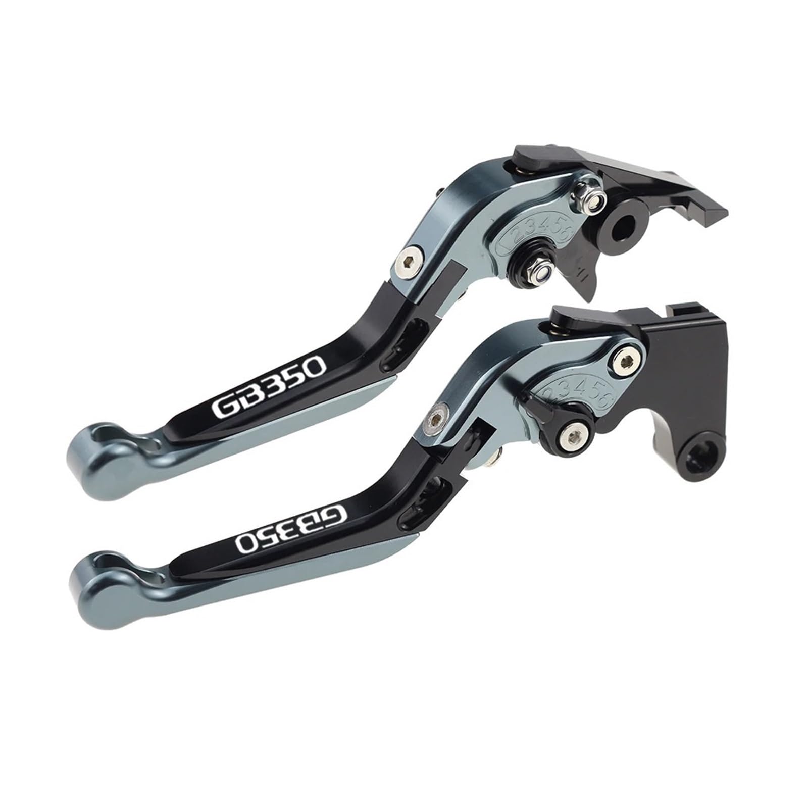 Jghfdws 27 Motorcycle Brake Clutch Lever Set For Gb350 Motorcycle Folding Extendable Brake Clutch Levers