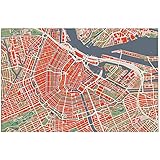 PRET A ACCROCHER:Galerie enveloppée et tendue encadrée, prête à accrocher. L’impression sur les bords du tableau crée la sensation de continuité de l’image, améliore ainsi son esthétique et procure un excellent effet visuel.Un solide crochet est déjà fixé sur chaque cadre intérieur en bois pour une suspension facile hors de la boîte.