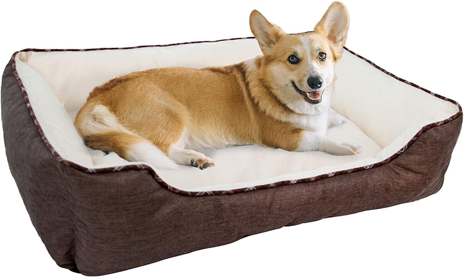 ZEREAA Pet Bed Dog Cat Beds Pet Bed for Cats or Small Dogs Orthopedic Pet Sofa Bed Medium and Large Dogs Or Multiple Puppy and Kitty Supplies Self Warming Cat Bed for Small Medium Dog Washable : Pet Supplies