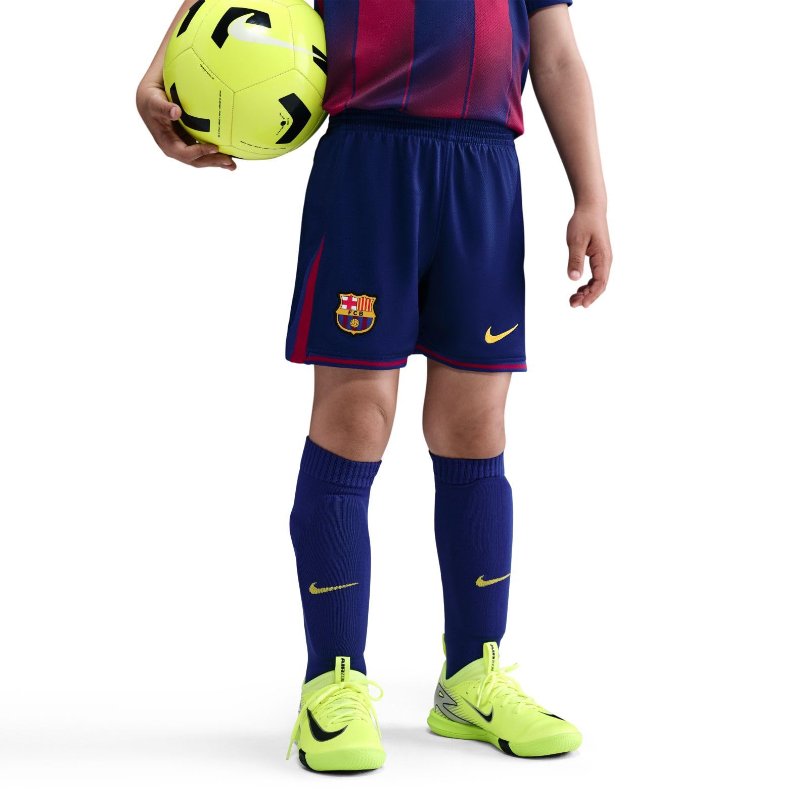 NIKE Fc Barcelona 2025/26 Stadium Home Dreiteiliges Nike Replika Fußballtrikot-set Für Jüngere Kinder Conjunto de camiseta de fútbol Unisex niños