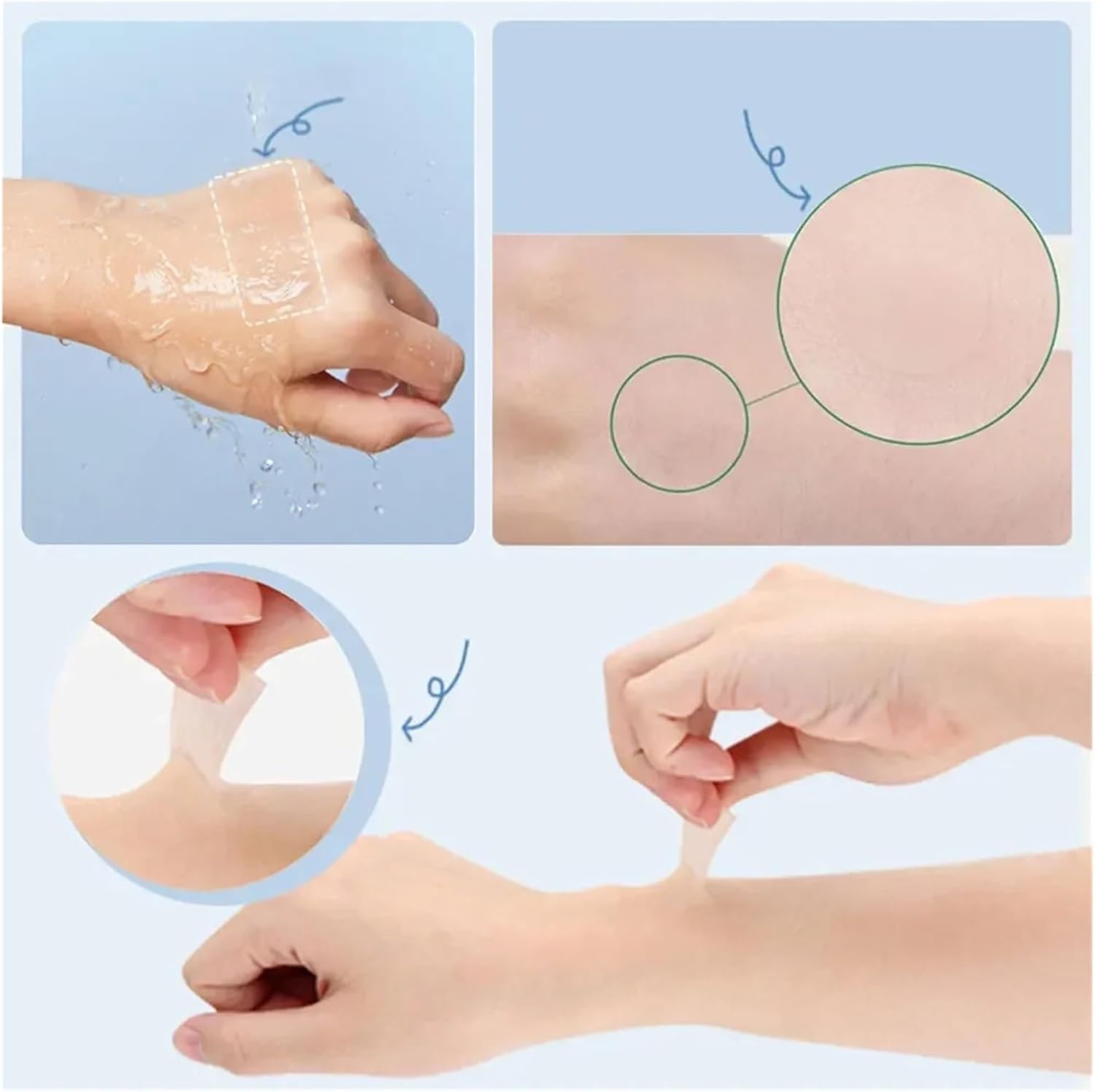 Tattoo Cover Up Patch 12PCS Tattoo Cover Up Sticker Concealer Concealing Scar Cover(Color 3)