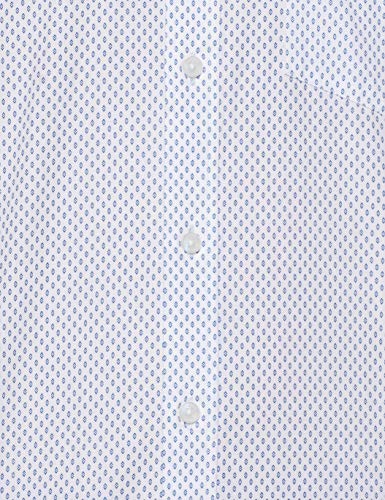 Image of Amazon Brand - Symbol Men's Printed Regular Casual Shirt (AW20-SYM-FS-AOP White 8 40)