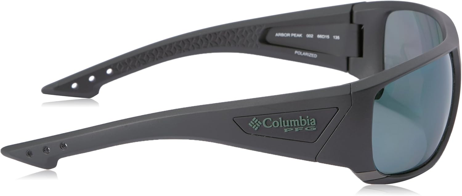 Columbia Men's Arbor Peak Polarized Wrap Sunglasses