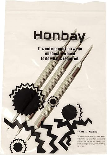 Miniatura 5 de Honbay 3 piezas de pasadores de doble punta herramientas de barra de resorte para reloj correa de muñeca kit de reparación de reparación