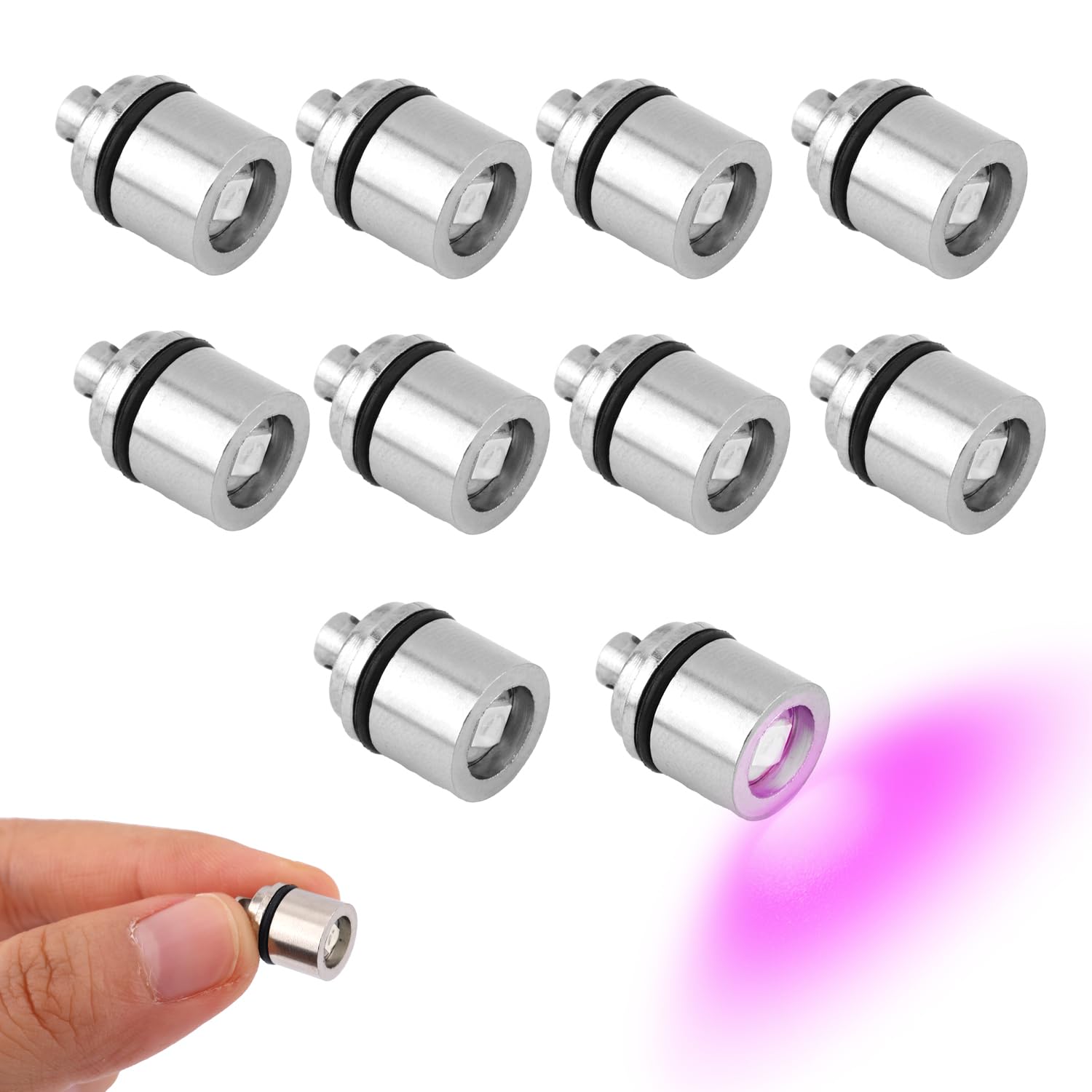 10pcs Mini LED Lights, Battery Powered Micro Lights Miniature Craft Models for Tiny Paper Lanterns Miniature Scene Doll House Small Building Spotlights Party Spot Light Dollhouse Accessories