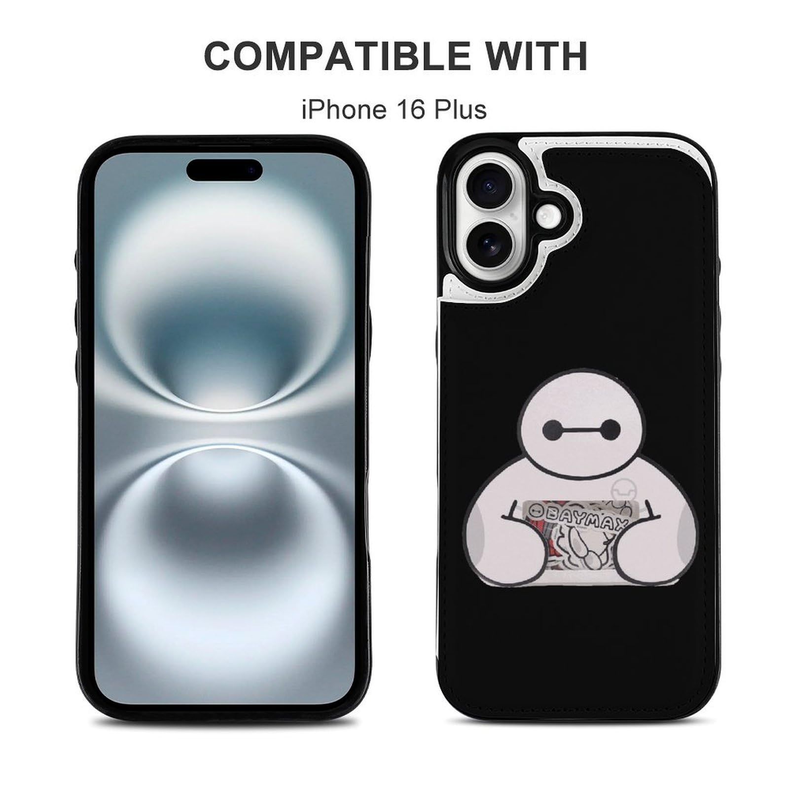 Amazon.co.jp: iPhone 16 Plus ケース 手帳型 ベイマックス