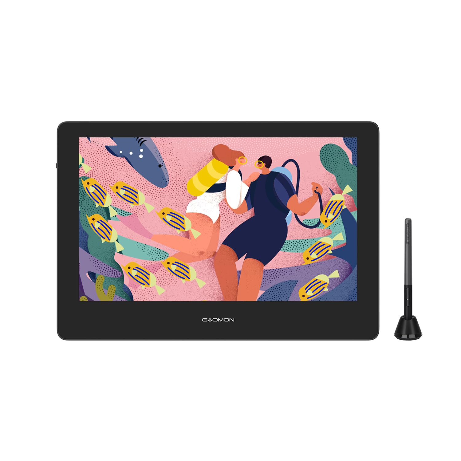 Amazon | GAOMON 液タブ 13.3インチ 86%NTSC フルラミネーション