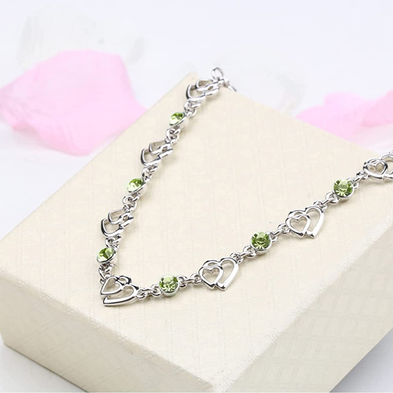 Bracciale Donna Con Fiori Rosa E Zirconi: L'eleganza Floreale Che Illumina Il Polso - 4