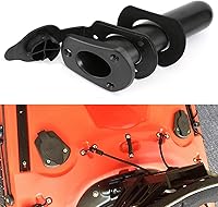 Vista 7 de 2 soportes para caña de pescar y cubierta de tapa, cubierta de plástico para kayak, accesorio de aparejos de pesca