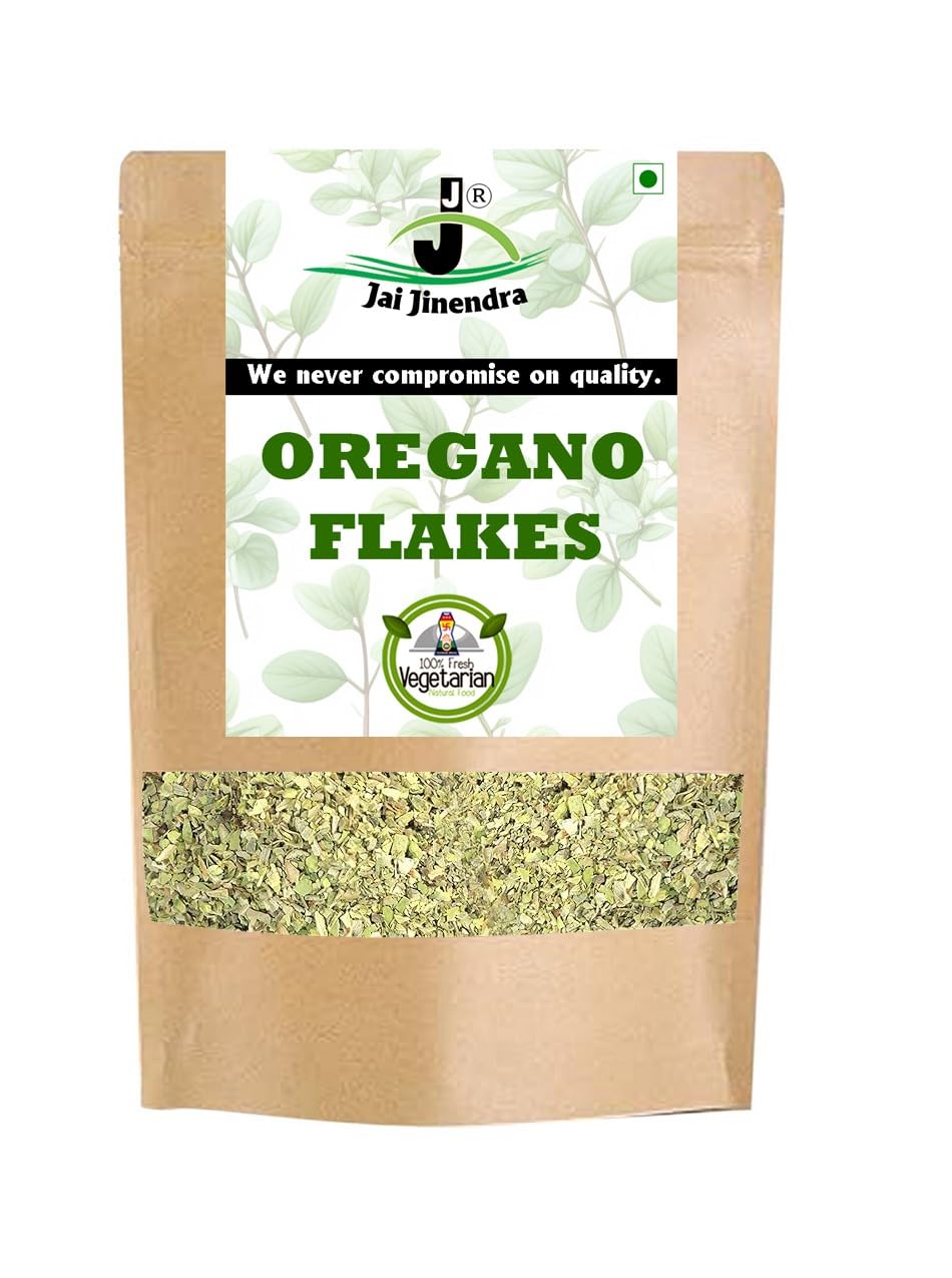 Jai Jinendra Oregano Flakes / Dry Oregano Leaves for Seasonings, Pizza, Pasta (500gm) (B08VDJWRWN) Amazon Price History, Amazon Price Tracker