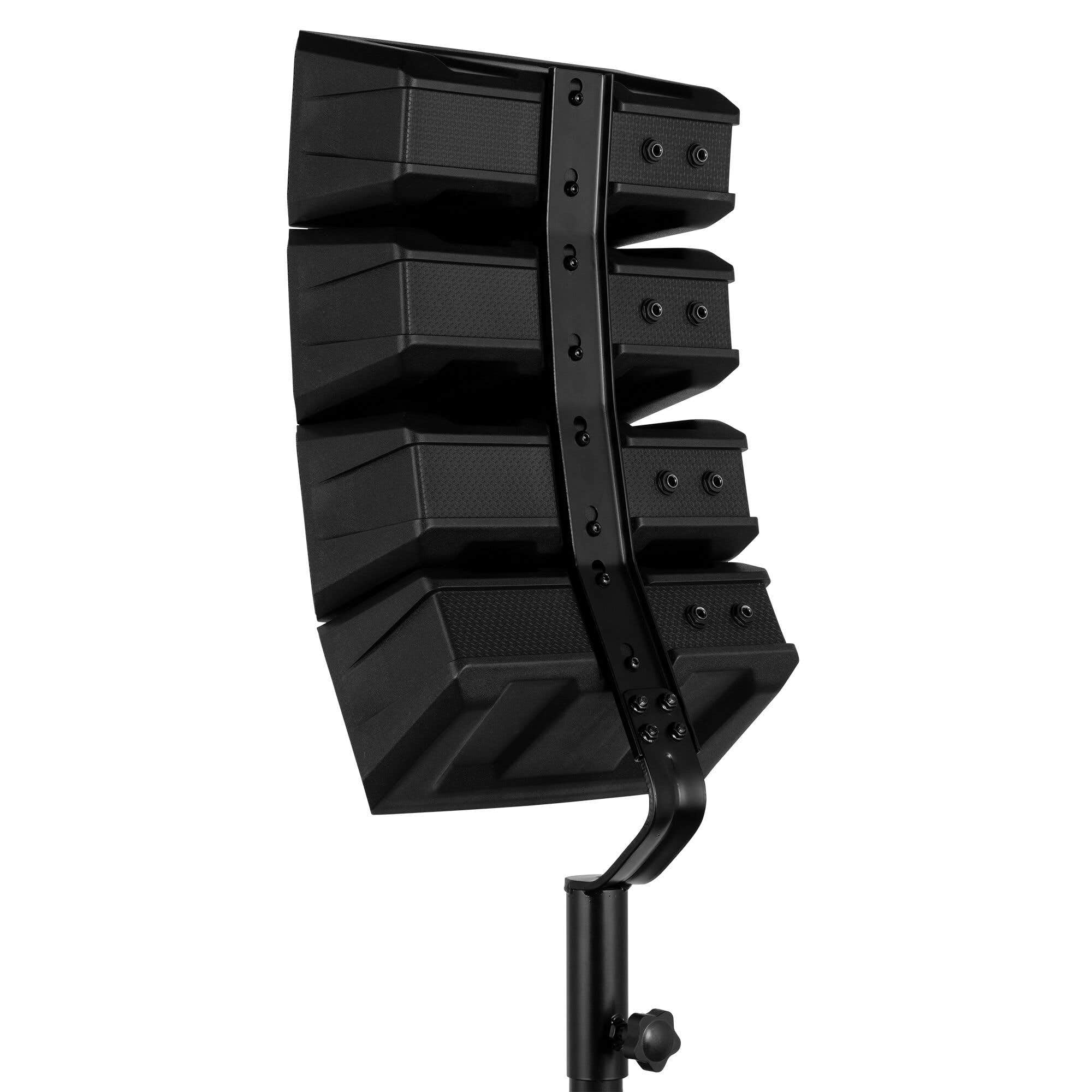 Vonyx VX915 – Sistema Line Array PA 2.1 con subwoofer Activo de 15 Pulgadas, 1400W, Bluetooth 5.0, reproducción USB, procesador DSP, Equipo Sonido DJ, Eventos, directos Profesionales