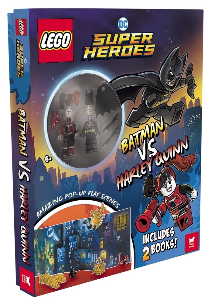 Buster Books - LEGO DC Super Heroes - Batman vs. Harley Quinn Activity Book