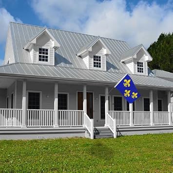 Fleur De Lis (Blue 3) Flag 3x5ft Poly