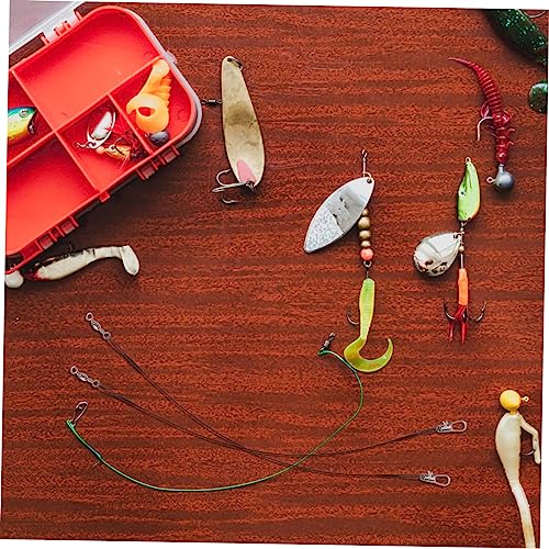 Hilo líder resistente para pesca 100 piezas miniatura 6