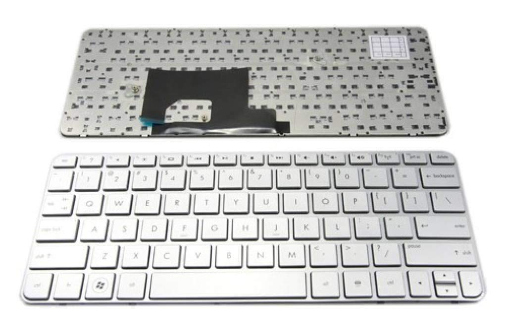 Keyboard for HP Mini 210-2000 210-3000 110-3500 110-3600 Silver