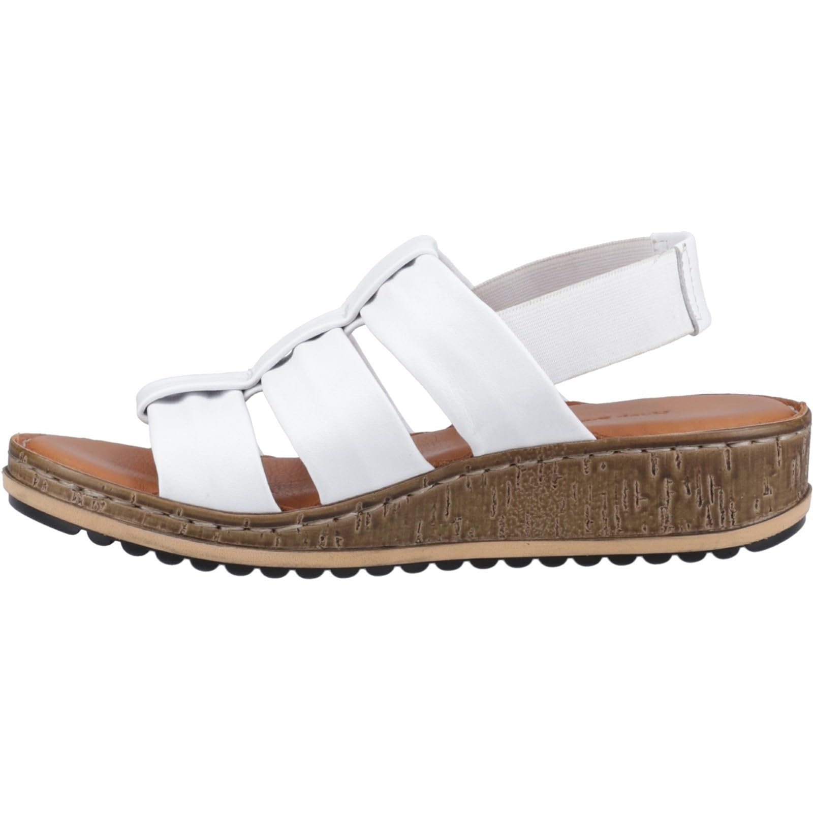 Hush Puppies Women's Eden Gladiator, White, 7 UK