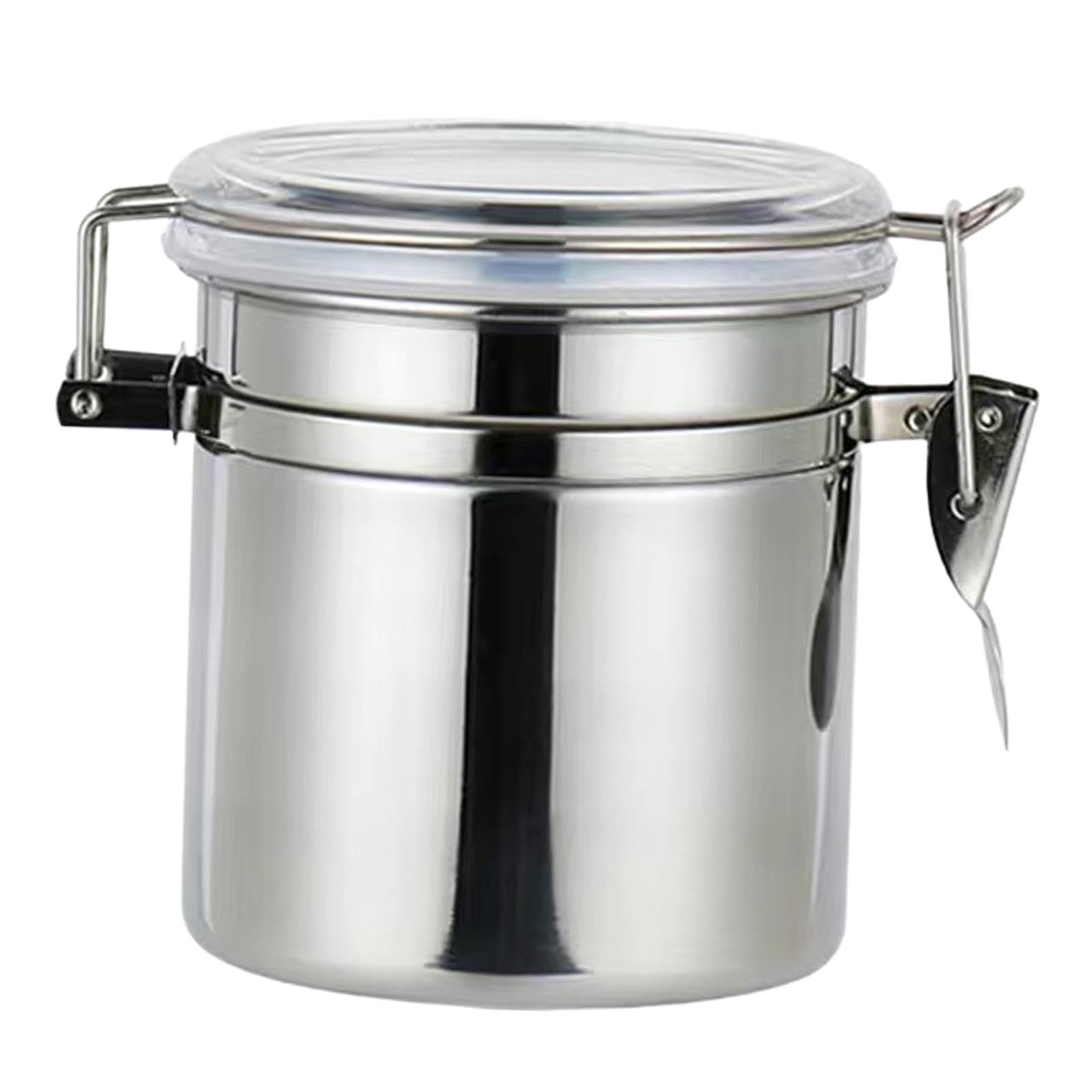 Depósito de café de 1400ml para organizar la cocina y conservar granos siempre frescos