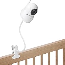 Baby Monitor Mount for VTech VM924/VM901/VM923 Video Baby Monitor, Flexible Clamp Mount, Baby Monitor Holder for VTech Camera
