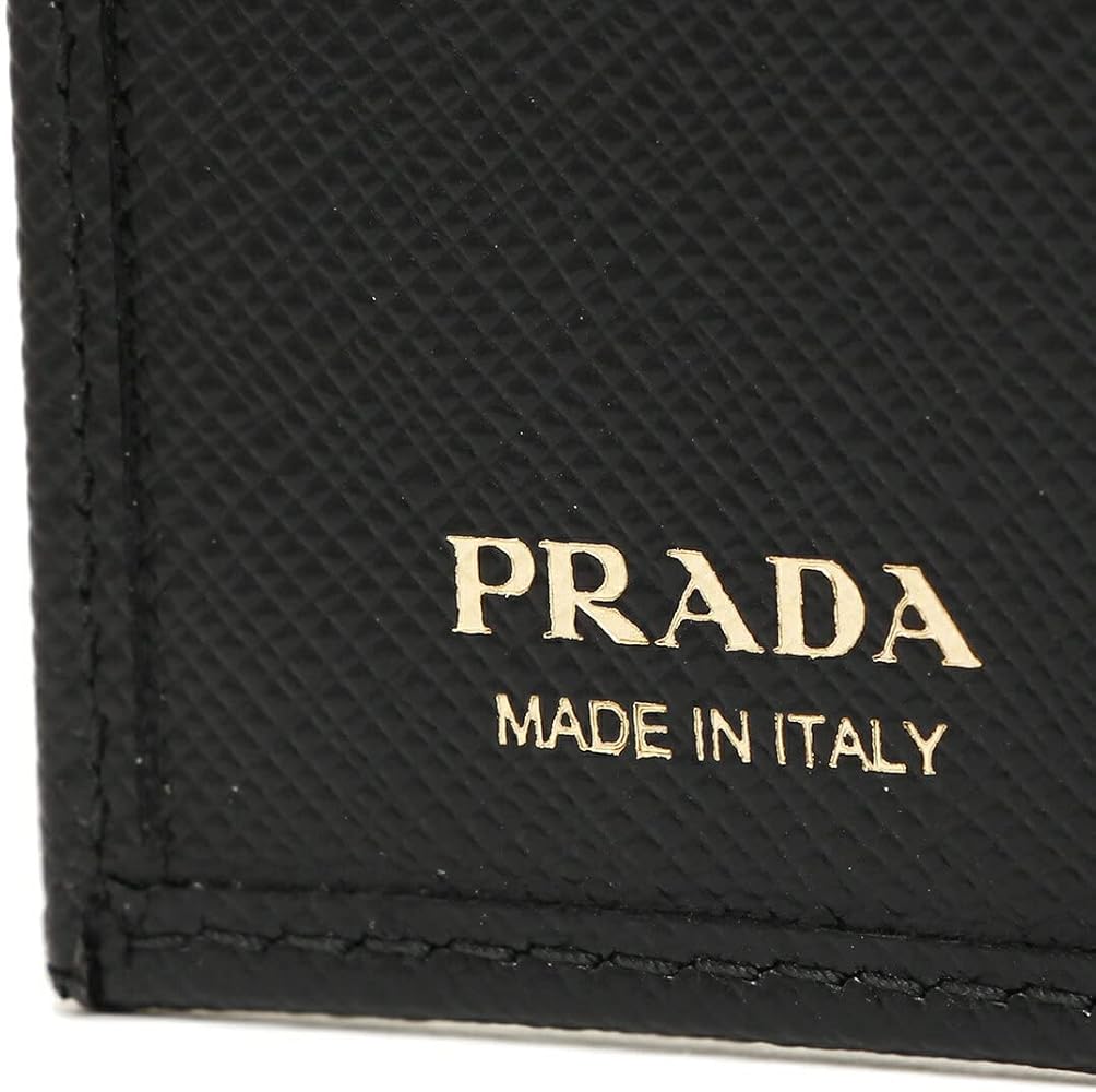 プラダ 二つ折り財布 1MV204 NERO ブラック ナイロン製 正規品 プラダ PRADA 二つ折り財布 コンパクトウォレット 1MV204 NERO