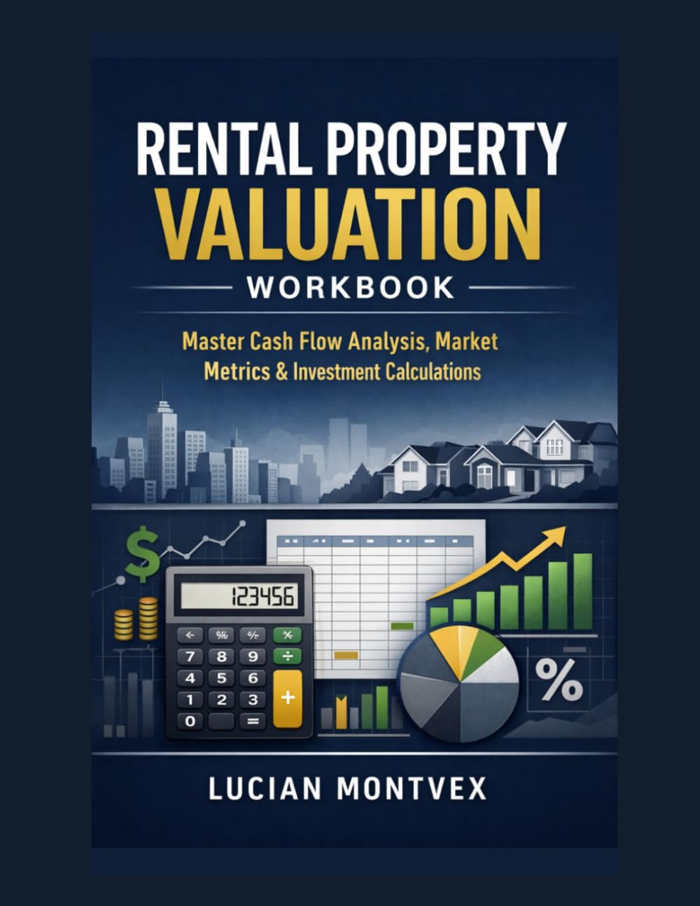 Rental Property Valuation Workbook: Master Cash Flow Analysis, Market Metrics & Investment Calculations