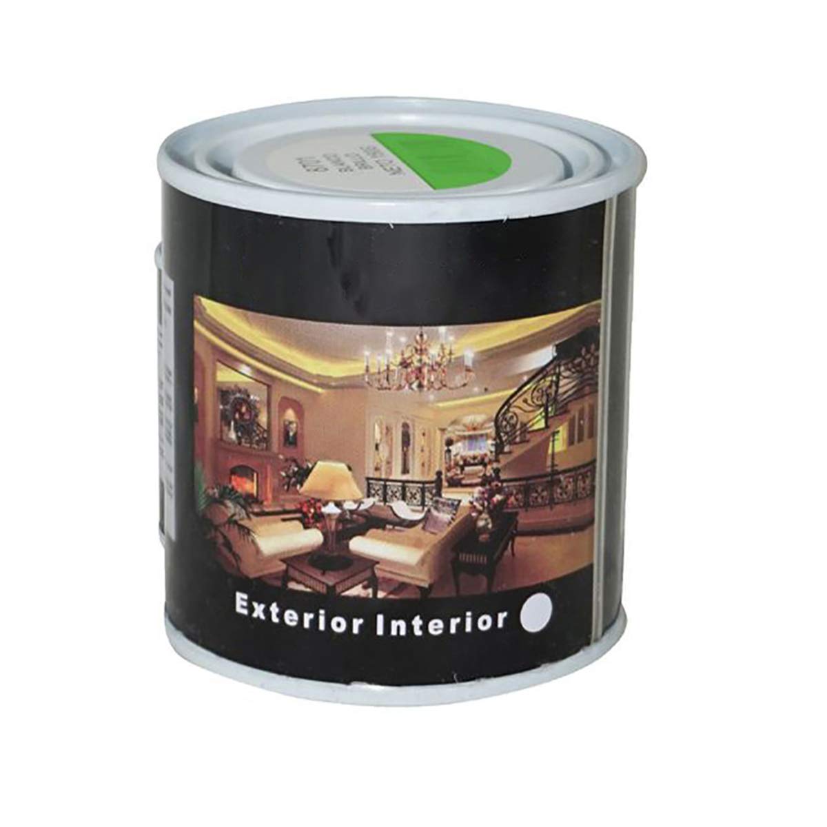 H HANSEL HOME Pintura Esmalte al Disolvente para Madera y Metal, Pintura Alquidica de Rápido Secado para Superfícies Interiores y Exteriores(Negro Satinado, 125 ML) — view 30