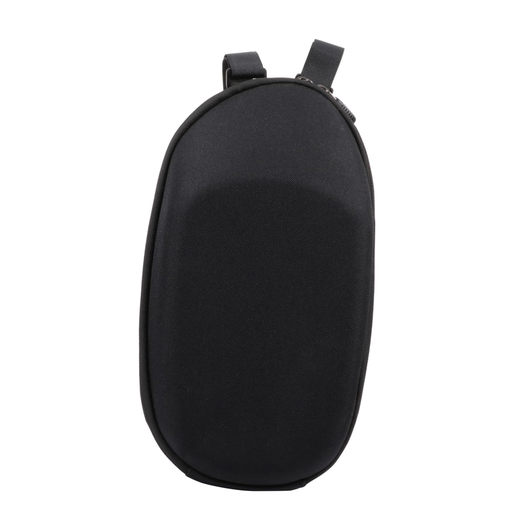 HANABASS Borsa Manubrio Bicicletta Anteriore 1-2l in Pvc Eva Nera | Portatile e Leggerissima, per Uscire in Bici, Protezione per Oggetti, Stile Moderno