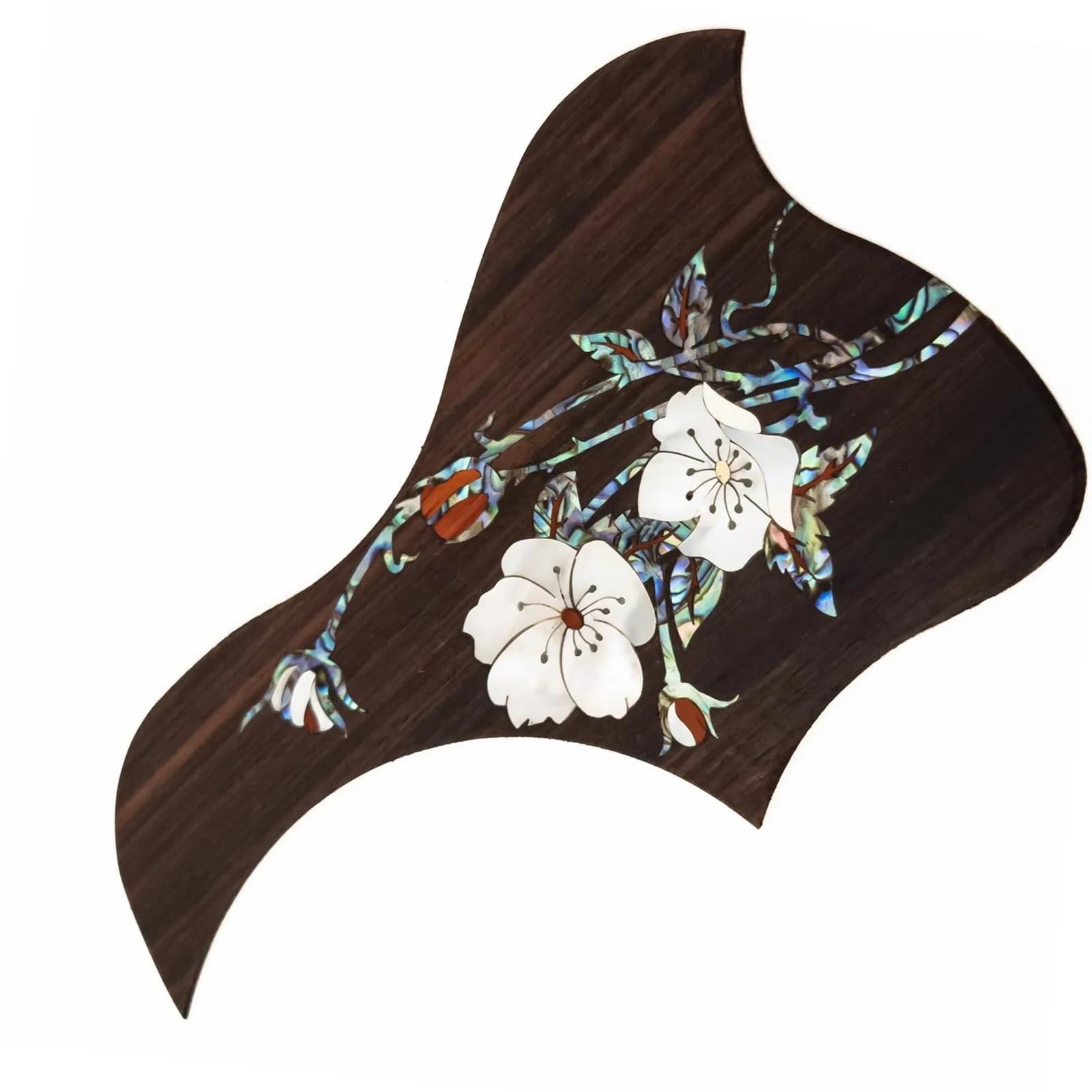 Pickguard do gitary akustycznej dla początkujących Ręcznie robiony pickguard do gitary akustycznej z palisandru trwały