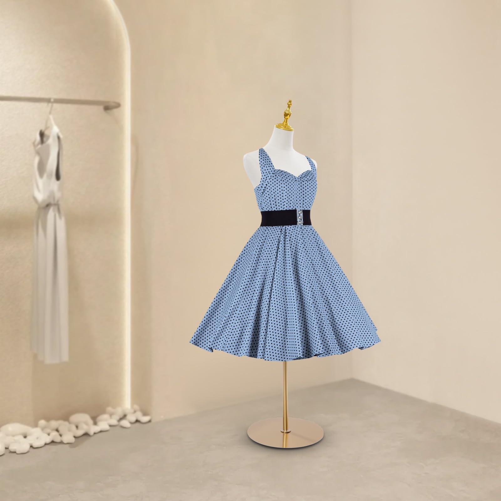 Manichino da donna, busto sartoriale, altezza regolabile, 70-130 cm, per abiti da sposa e da sera