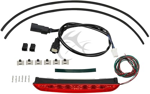 Miniatura 2 de TCT-MOTORPARTS Luz de freno trasera LED para Harley Air Wing Touring Road King FLHR 2014-2024 Street Electra Glide Ultra Classic FLHTCU FLHTK FLHX
